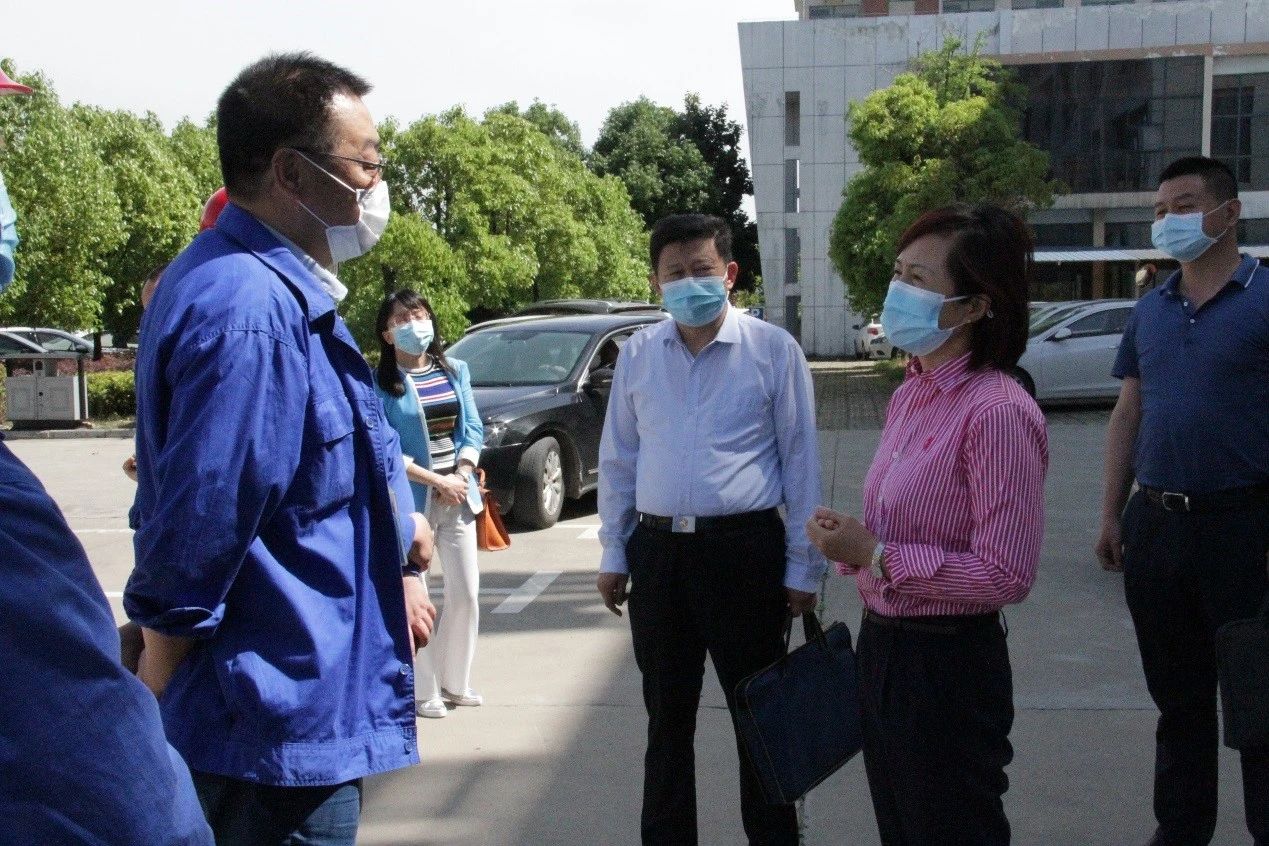 湖北省自然资源厅副厅长夏亚灵一行莅临华体会体育官方网站-华体会体育（中国）
重工走访调研